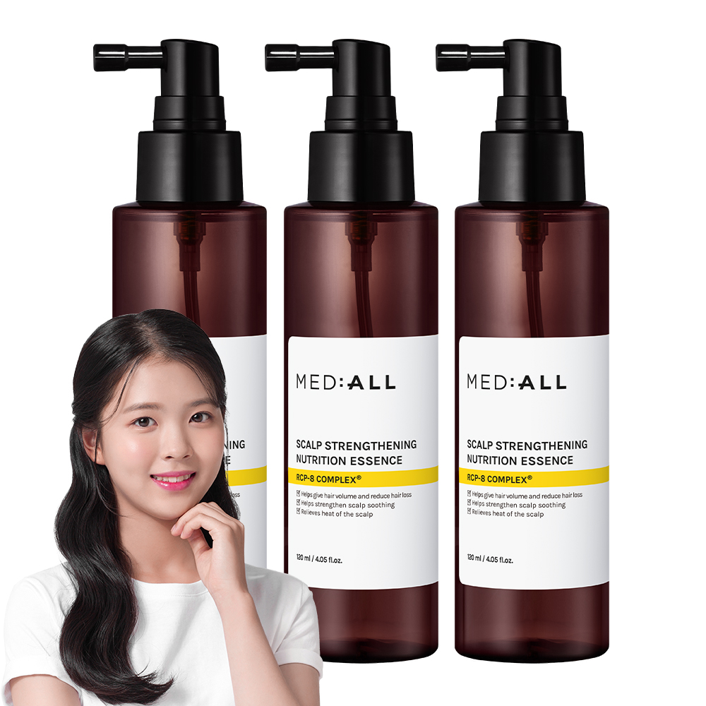 메디올 탈모케어 뉴트리션 에센스 120ml 3개(총 360ml) - 상품 이미지