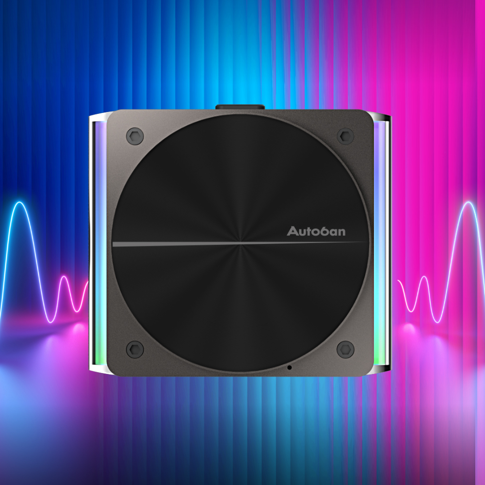 오토반 비트투 Qi2 차량용 맥세이프 무선 충전기 자석 거치대 소리반응LED 아이폰 갤럭시