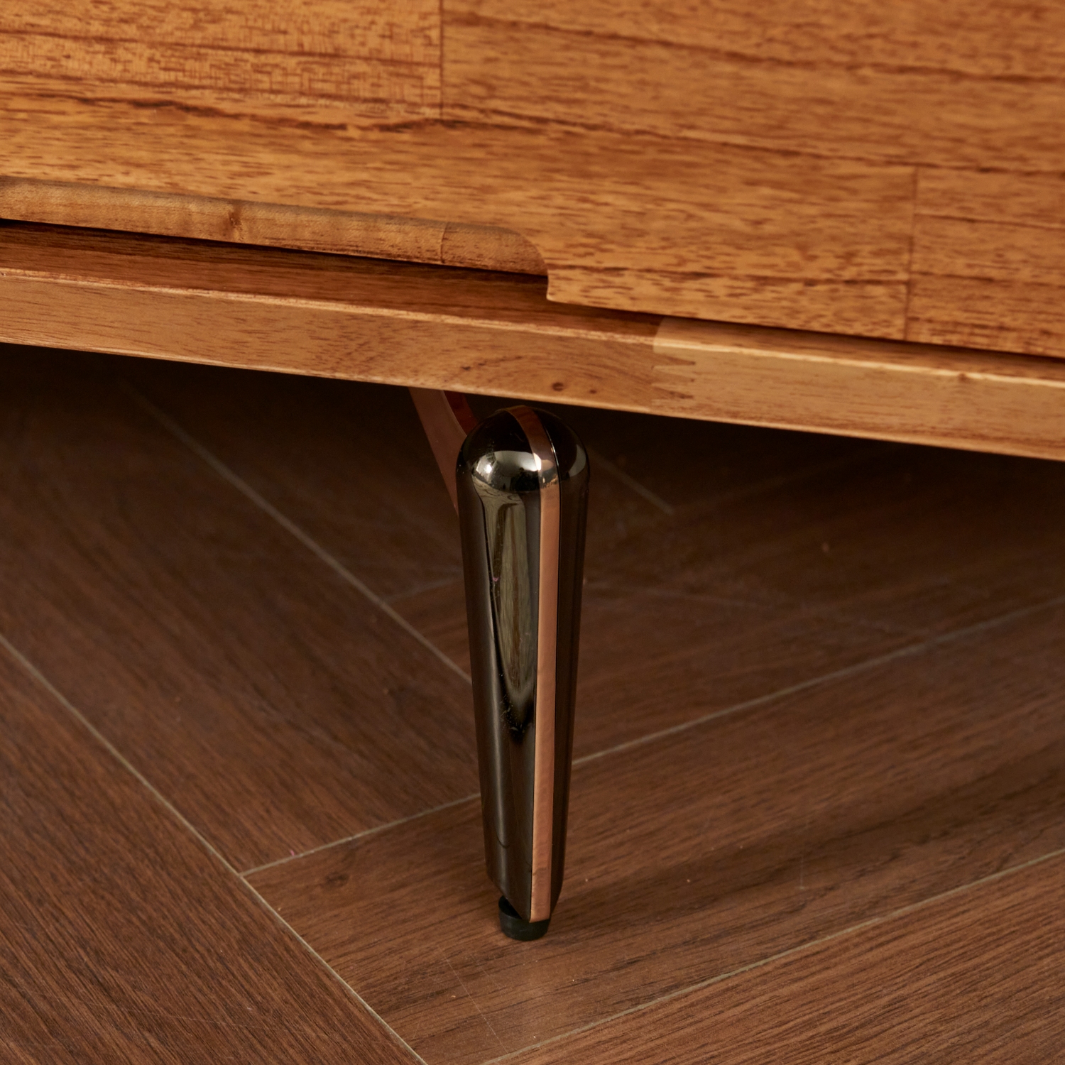 도무스 참죽 북유럽 원목거실장 티비다이 TV거실장 2400