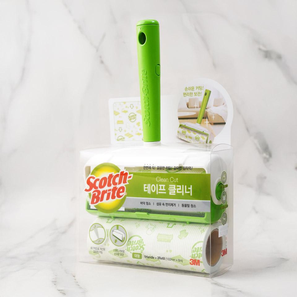 메가마트 3M 대형 테이프 클리너 기획 핸들1x160mm리필2입 - 상세 이미지 2