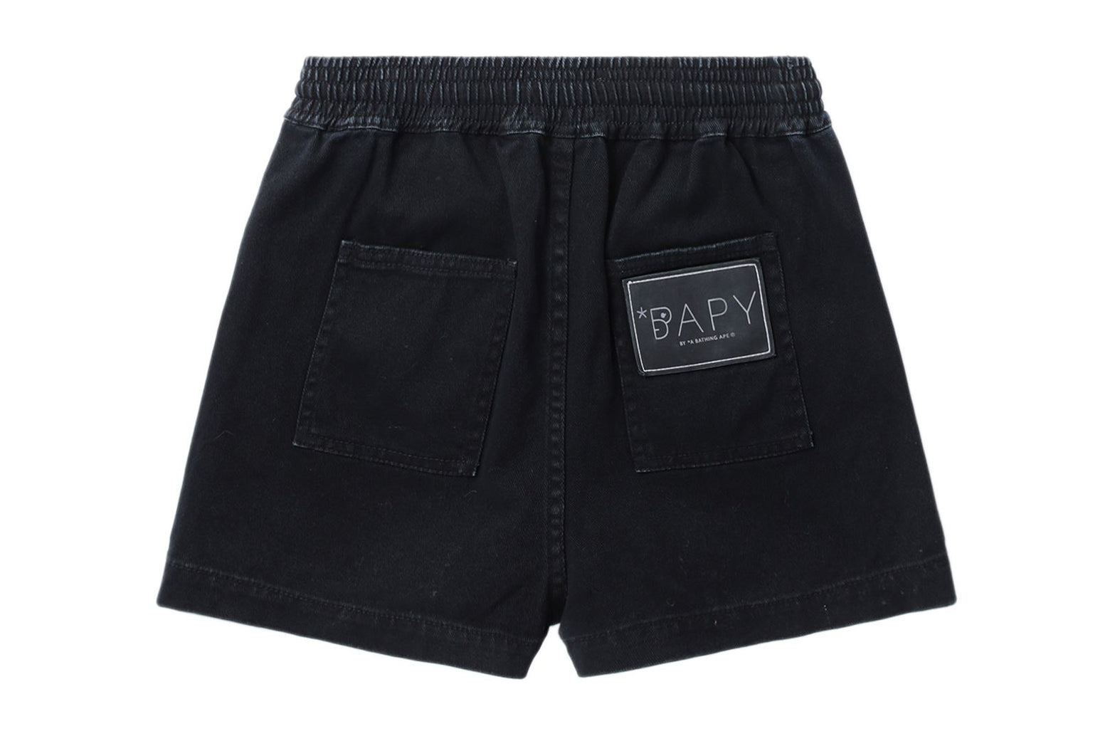 베이프 우먼즈 반바지 BAPY DRAWSTRING DENIM SHORTS 2월 신상 YL20-251-302 - 상세 이미지 2