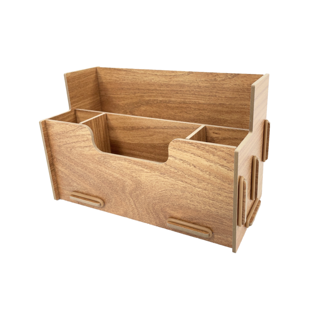 올지 필기구정리함 연필꽂이 연필통 펜 꽂이 원목 우드 사무실 책상