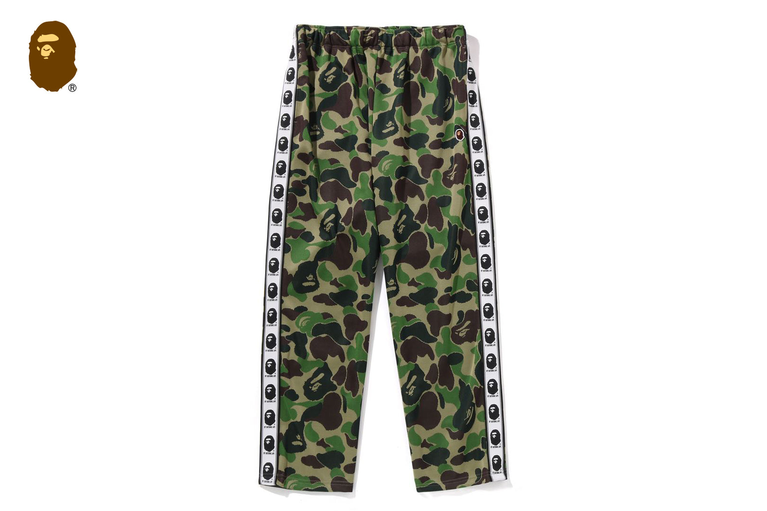 베이프 바지 ABC CAMO RELAXED FIT TRACK PANTS 2월 신상 1L20-152-003 - 상세 이미지 2