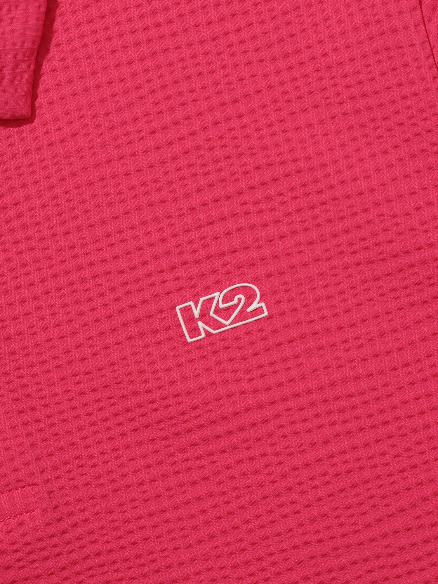 [본사직영] K2 여성 시원서커 ICE WAFFLE 폴로 W ICE MAGENTA KWM252526K 이미지 7