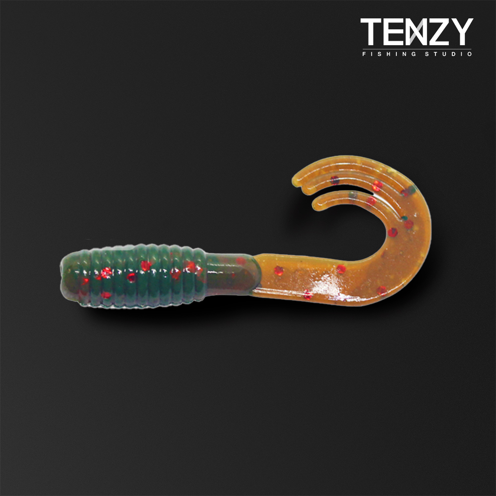 캣츠크로우 트리플 그럽웜 씨그럽 2인치 배스 쏘가리 꺽지 웜 008, 5cm(2인치) - 메인 이미지