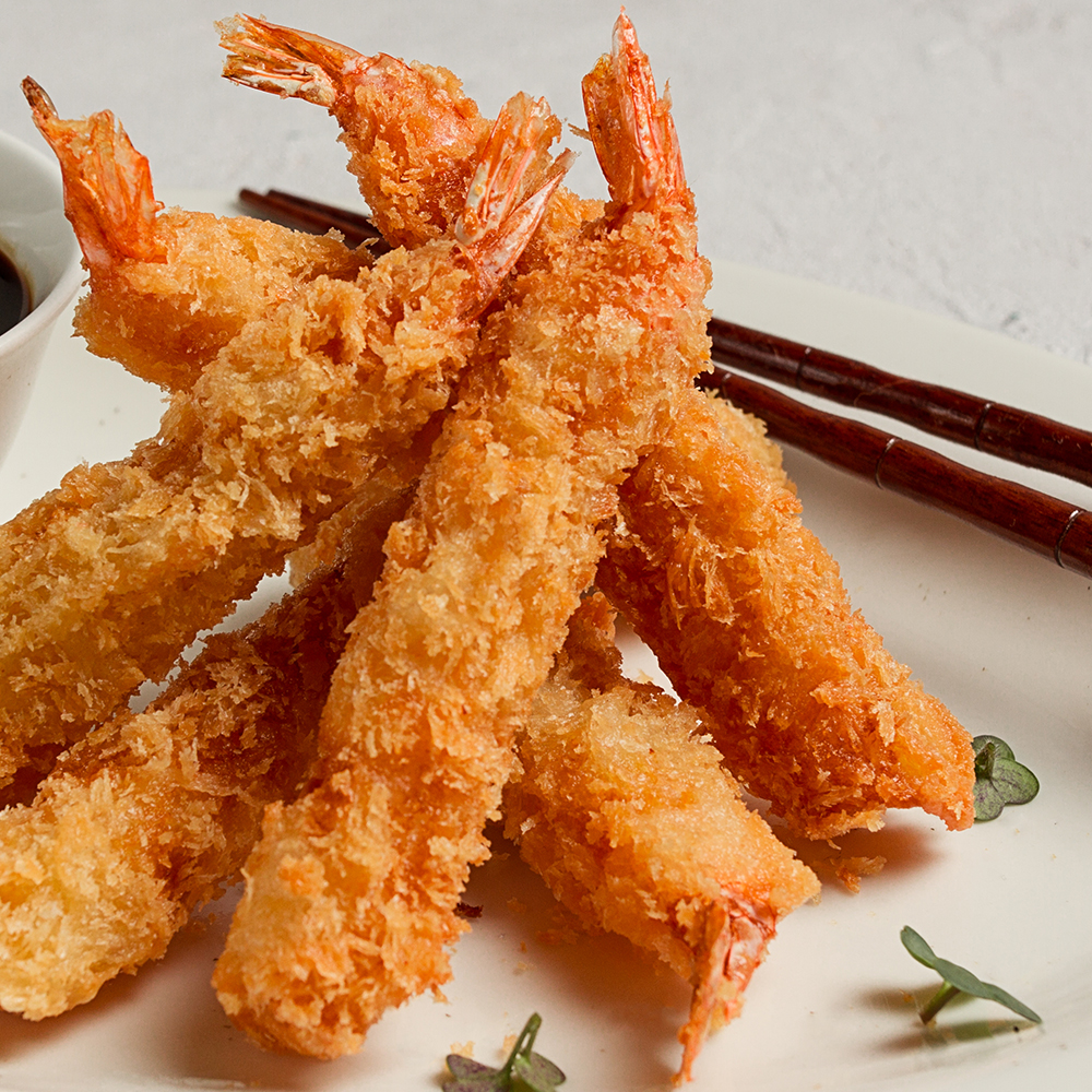 왕 새우튀김 빵가루새우 토페도 10미 헤드온 6미