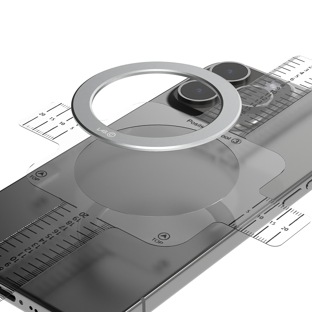 랩씨 최강자력 메탈 맥세이프 링 초슬림 무광 3M 마그네틱 플레이트 스티커