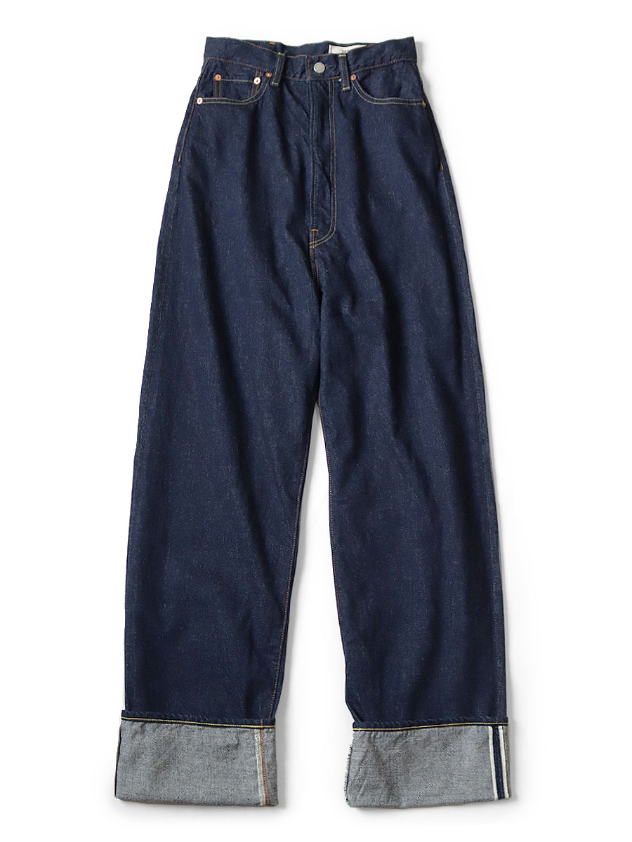 캐피탈 KAPITAL 12oz 데님 5P NEW 모먼로 High K2409LP037 인디고 이미지 6