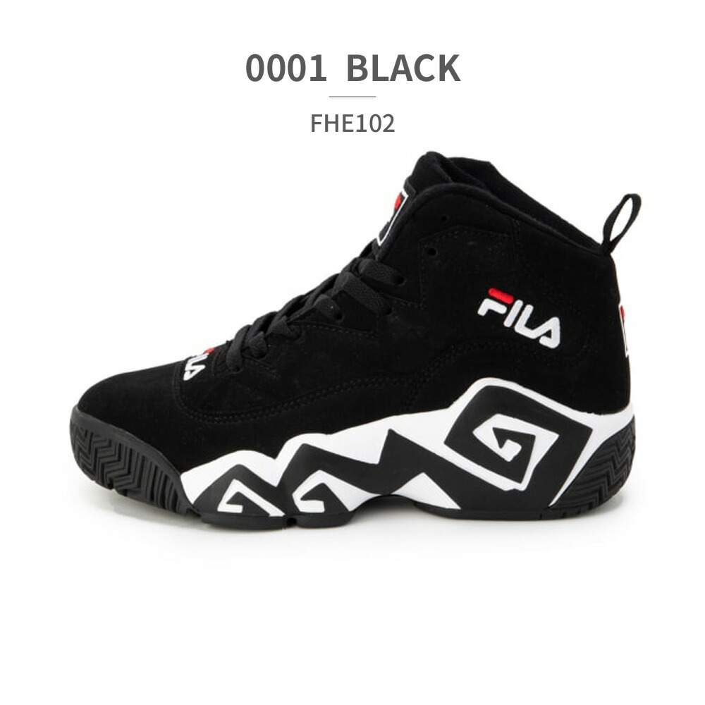 휠라 FILA MB 매쉬번 시그니처 농구화 FHE10200010005 블랙 화이트 2컬러 - 상세 이미지 2