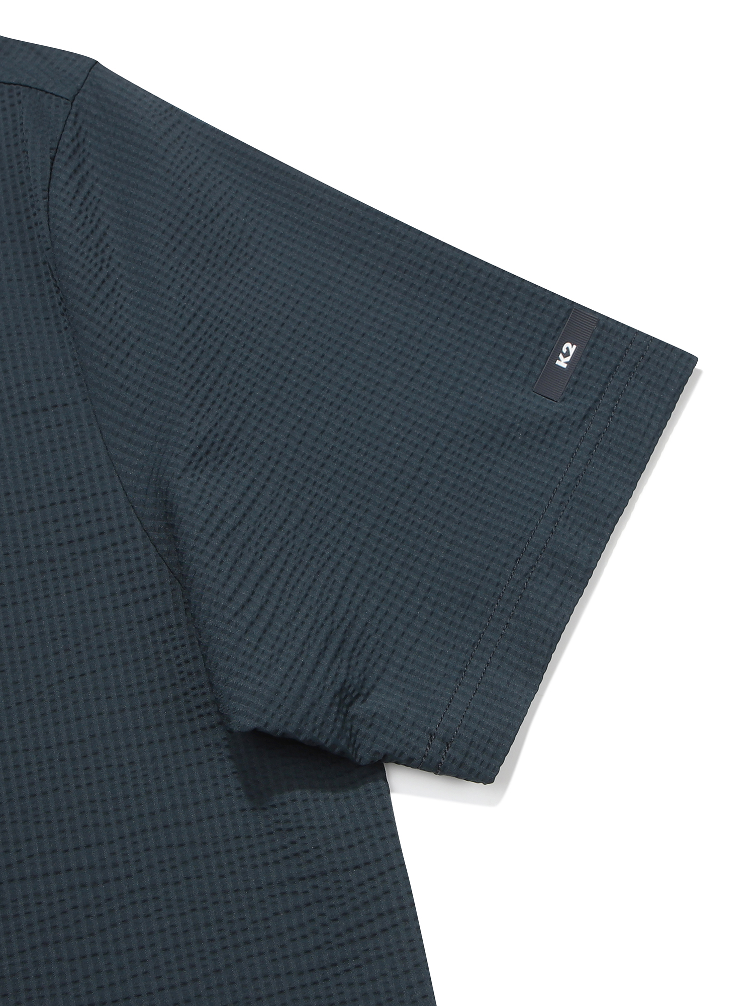 [본사직영] K2 남성 시원서커 ICE WAFFLE 폴로 ICE STEEL KMM252499I 이미지 6