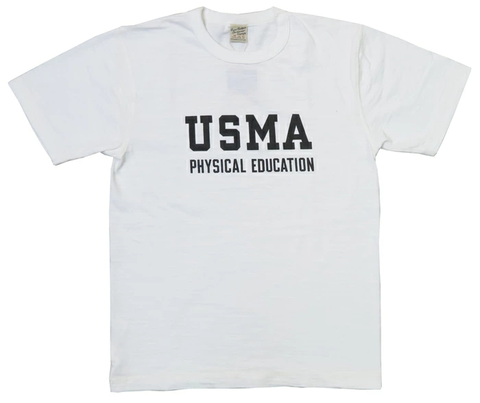 버즈릭슨 USMA 슬럽 얀 밀리터리 반팔 티셔츠 BR79181 화이트 그레이 - 상세 이미지 2
