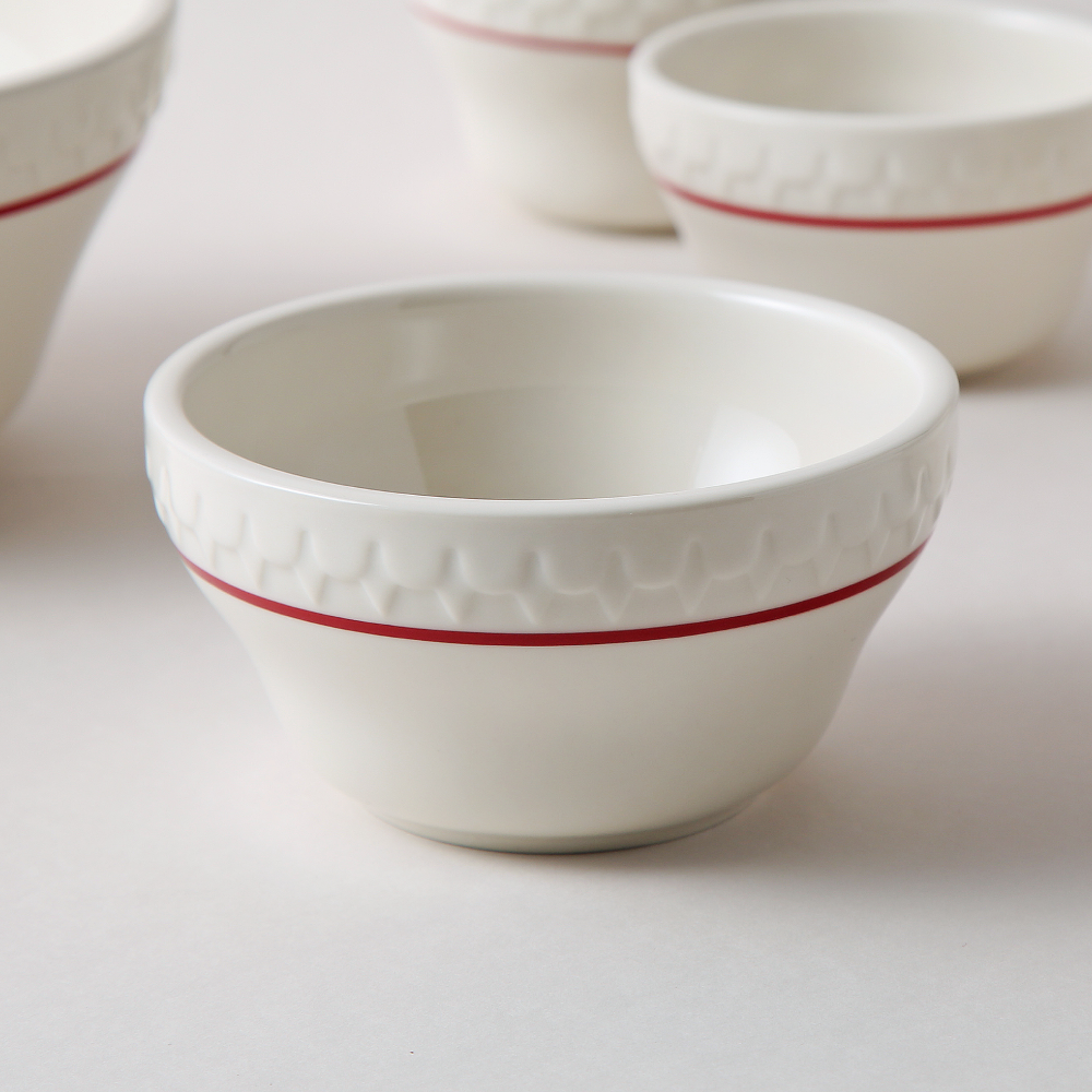 시라쿠스 쉐난고 카디날 카디널 밥그릇 밥공기 2개, 10cm - 상세 이미지 2