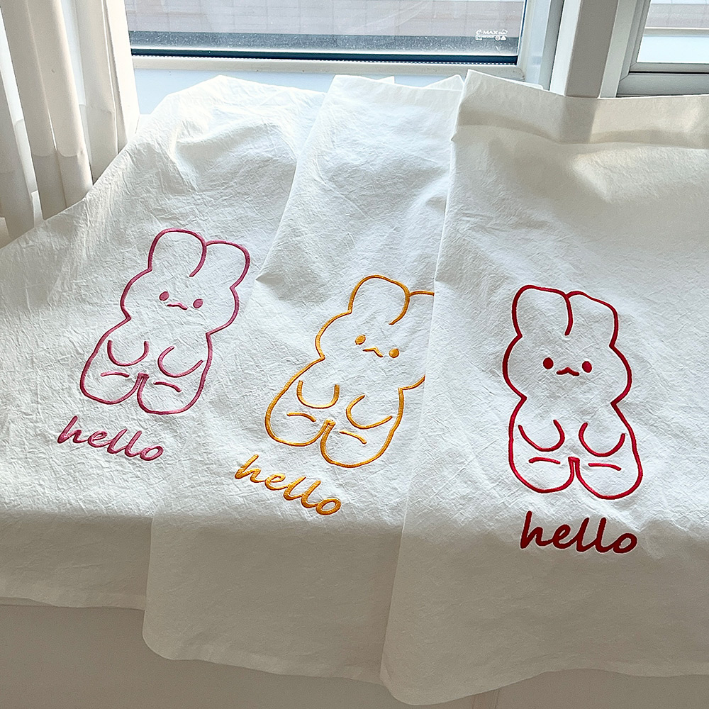 닷닷 빅래빗 가림막 수납장 선반 주방 창문 미니 문 가리개 천 패브릭 커튼