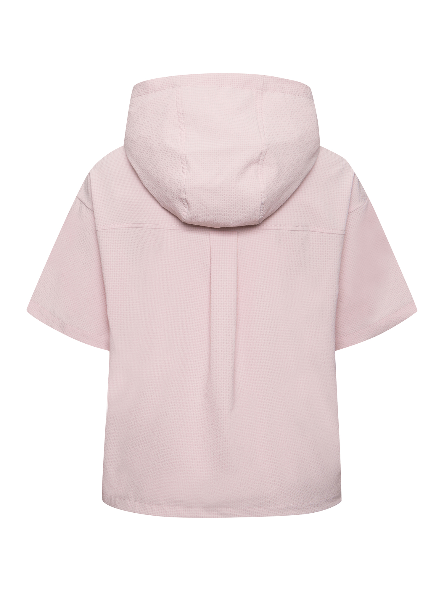 [본사직영] K2 여성 시원서커 DRY ICE 우븐 반팔 후디 W ICE PINK KWM25256U6 - 상세 이미지 4