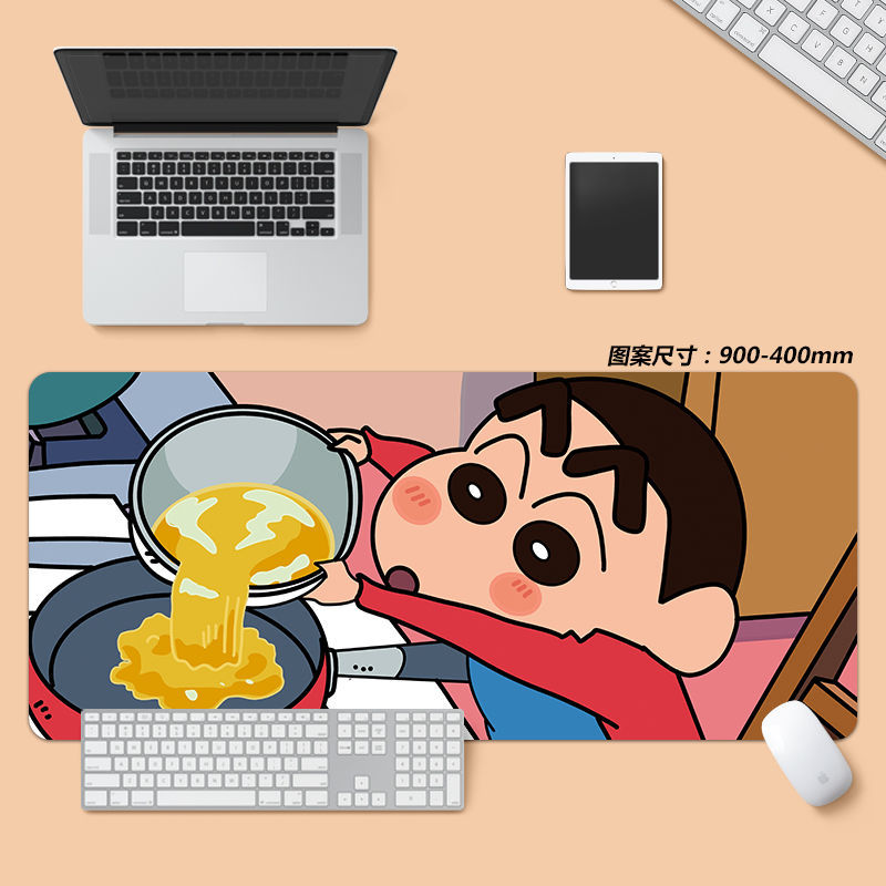 짱구 장패드 데스크 매트 짱구는 못말려 700x300mm - 상품 이미지