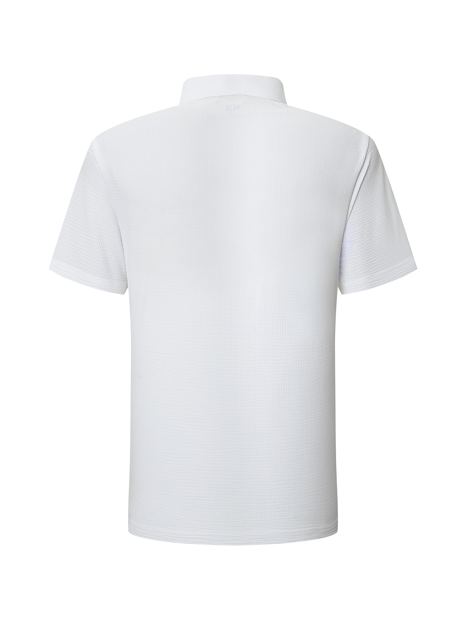 [본사직영] K2 남성 시원서커 ICE WAFFLE 폴로 ICE WHITE KMM25249I5 - 상세 이미지 2