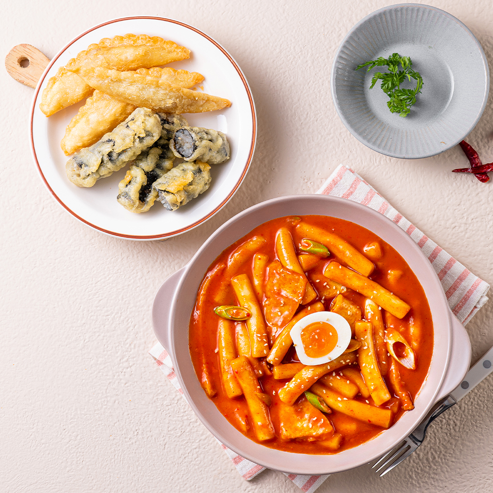 쫄깃쫄깃 밀떡 떡볶이 2팩+2팩 보통맛 매운맛 - 상세 이미지 4