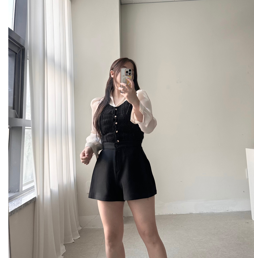 자체제작 F,XL,XXL인생 허얇팬츠 빅사이즈 군살제거 - 상세 이미지 2