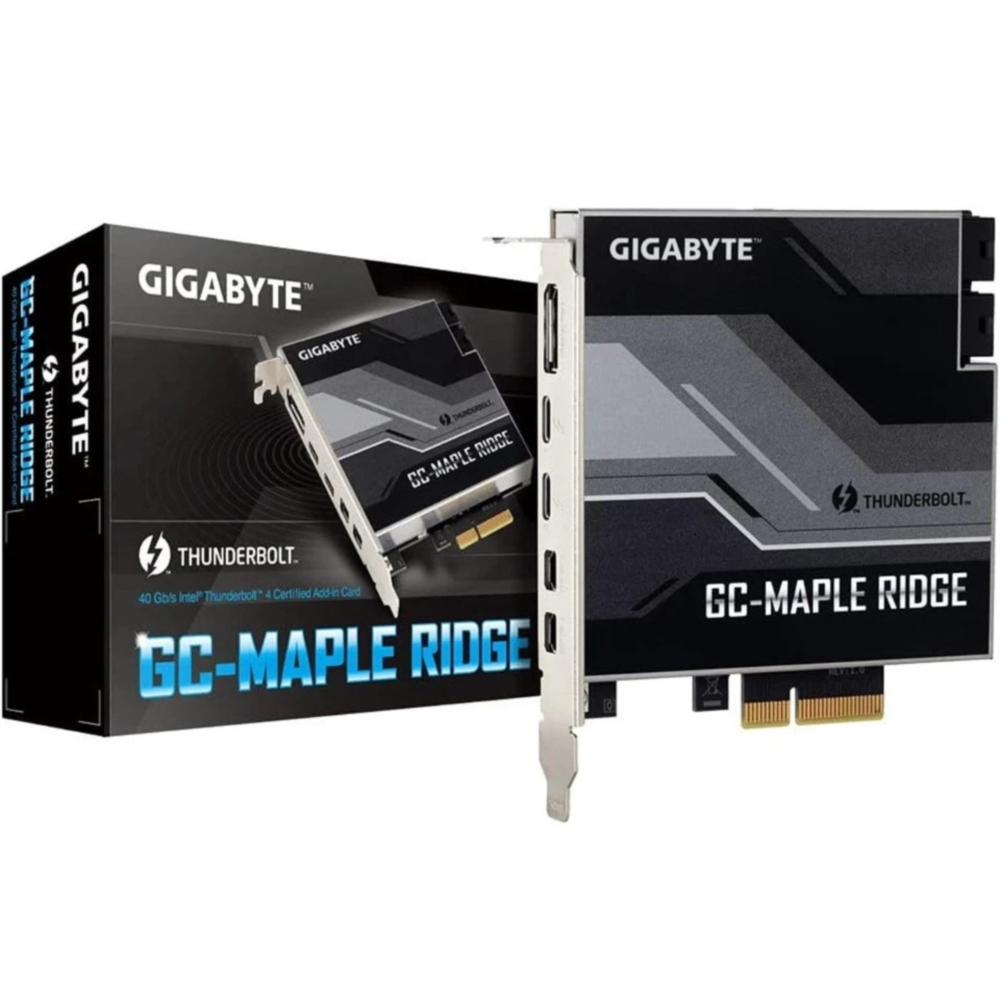기가바이트 GC-Maple Ridge 썬더볼트4 확장 카드 - 상품 이미지