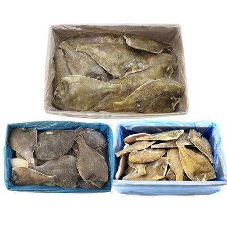 [선일수산/글로벌에스제이교역][대용량 박스] 냉동 손질 두절 가자미 4.5kg 약 25마리(머리/내장 제거) 그램원