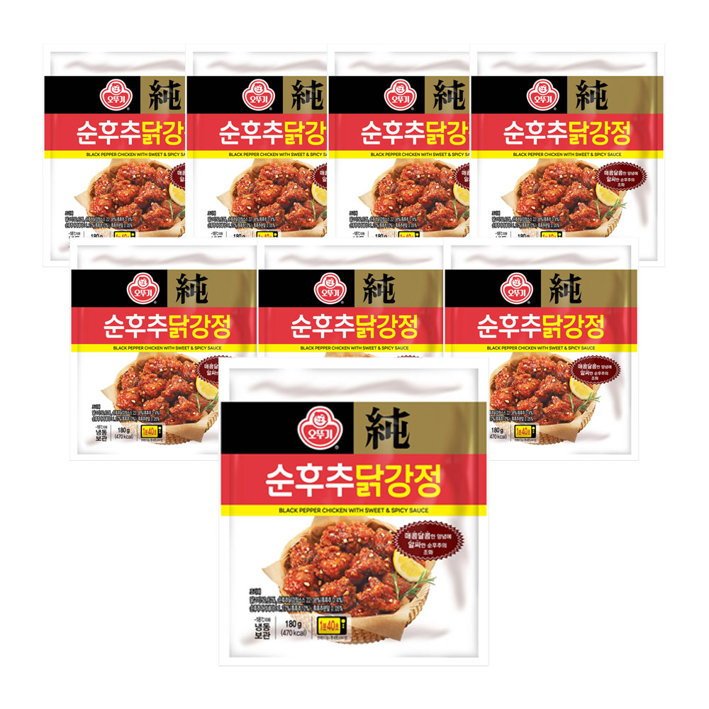 오뚜기 순후추닭강정 180g 8개 - 상품 이미지