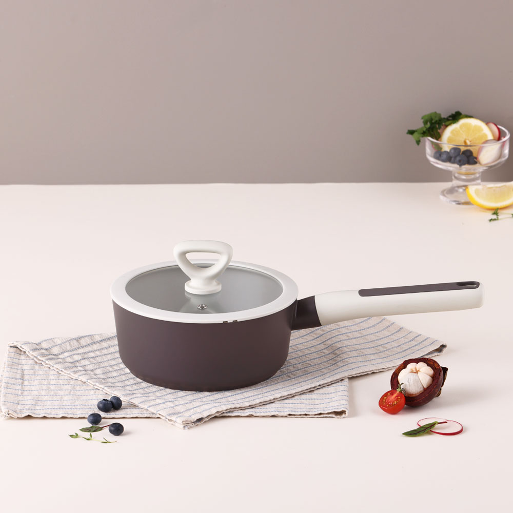키친플라워 인덕션 IH 쿠키라떼 세라믹 코팅 냄비 - 상세 이미지 3