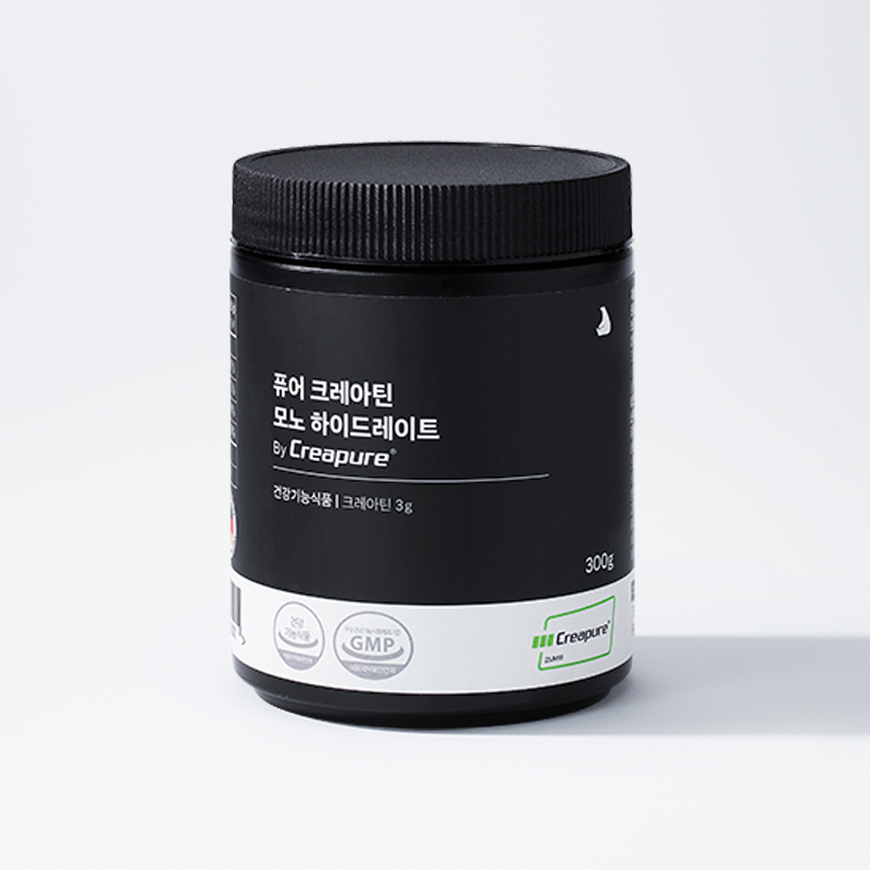 잠백이 모노 크레아틴 크레아퓨어 하이드레이트 300g 100회분