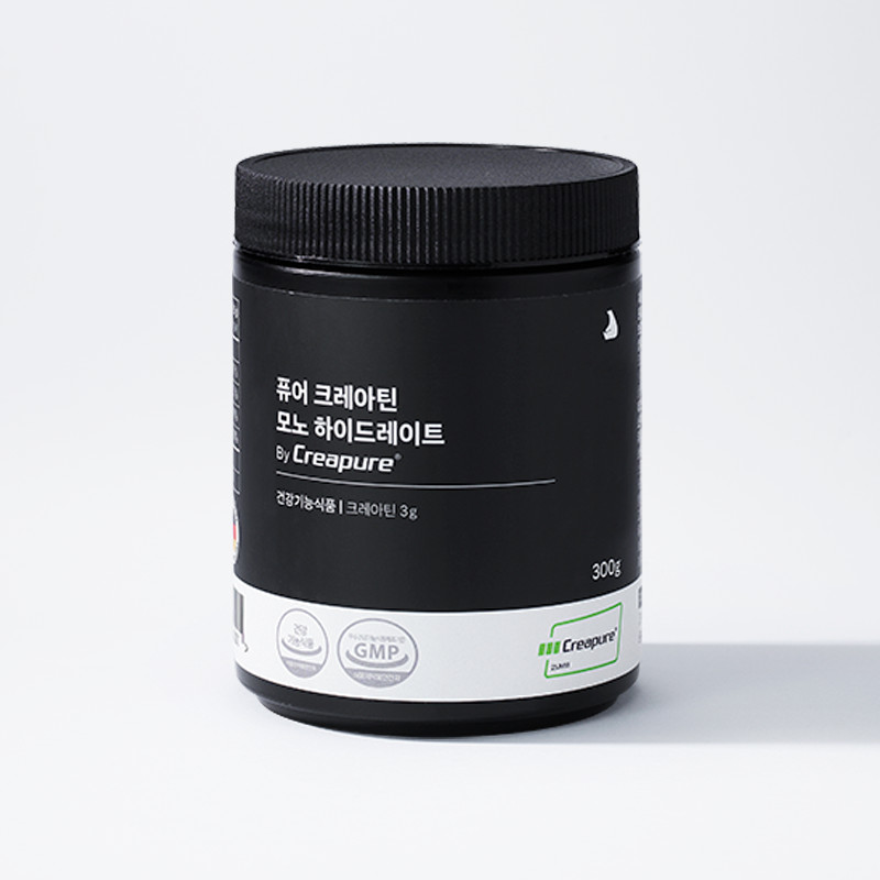 잠백이 모노 크레아틴 크레아퓨어 하이드레이트 300g 100회분 사진 1