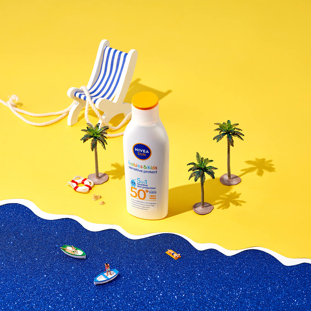니베아 선 키즈 센서티브 프로텍트 선로션 (SPF50+/PA++++) 200ml, 1개 - 상세 이미지 2