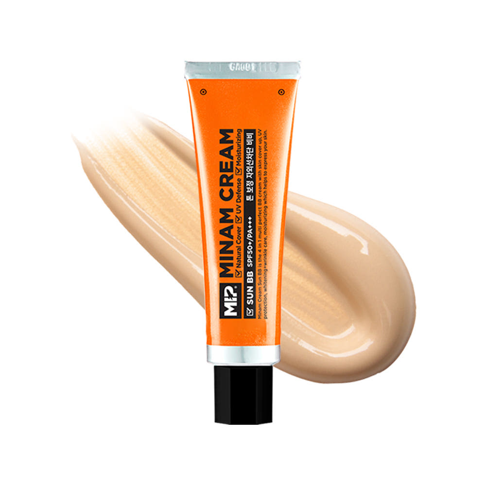 미프 미프 MINAM 남자 메이크업 썬 비비 크림 50ml