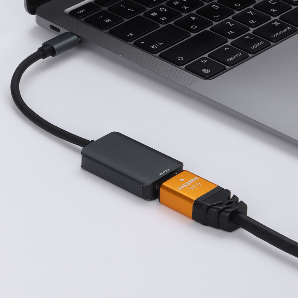 7NC USB-C to HDMI 포트 변환 컨버터 젠더 노트북 듀얼 모니터 확장 C타입 - 상세 이미지 4