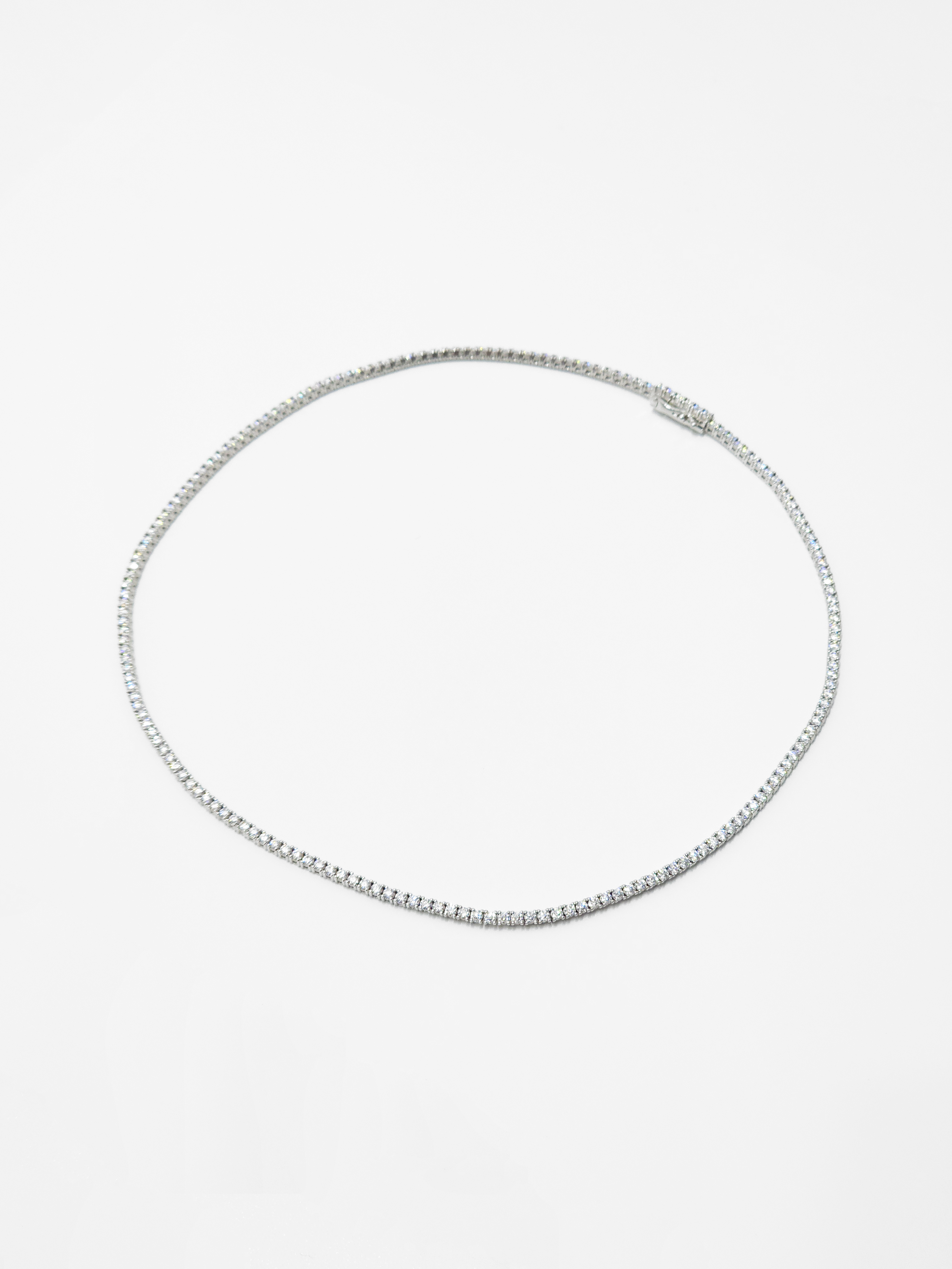 랩다이아 테니스목걸이 1부 고퀄리티 랩다이아몬드 14k 18k 이미지 8