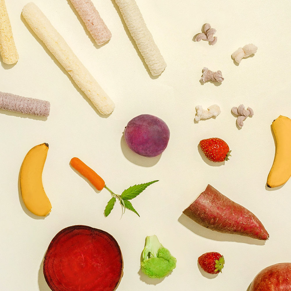 아넬라 아기과자 유기농 쌀과자 퍼프&롱떡뻥 4봉+4봉