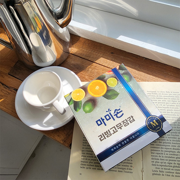마미손 선물용 리빙고무장갑 M L 설거지용 판촉용 - 상품 이미지