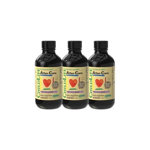 알러케어 어린이 영양 보조제 118ml x3개 차일드라이프 : 안심 정품 스토어
