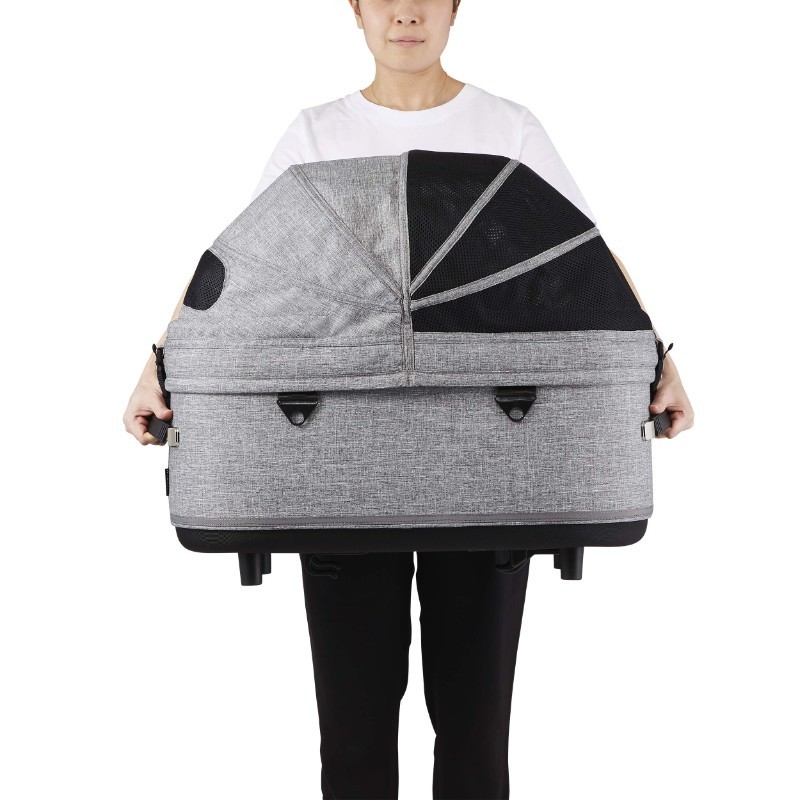 에어버기 AIRBUGGY 돔3 강아지 유모차 개모차 싱글 코트 라지 단품 어스블랙