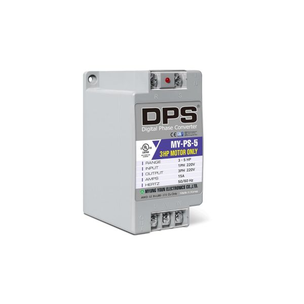 전원 어댑터 컨버터 해외 여행용 변압기 전압 변환기 3HP 2.2kW 9A 모터 단일에서 3 상 변환기에 사용되는 DPS 5HP MY-PS-5 1 모터에만... 