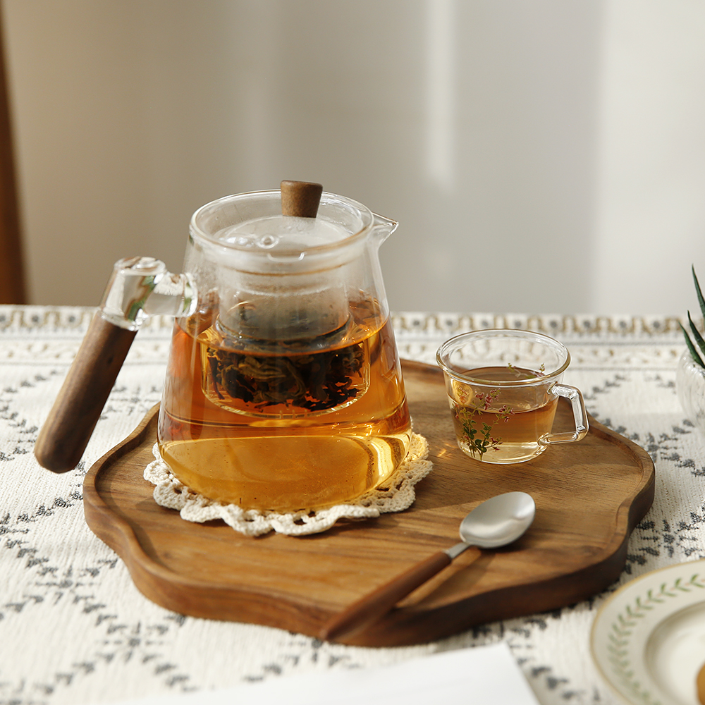 내열유리 차주전자 유리다관 티팟 700ml