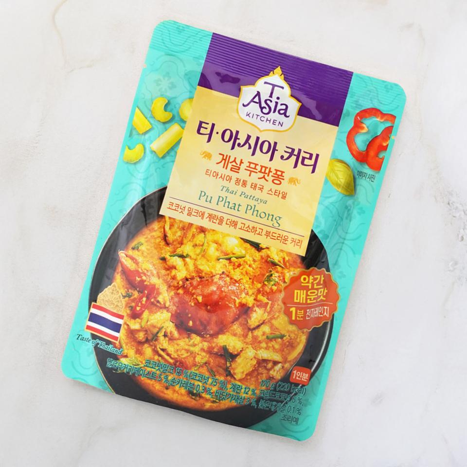 메가마트 티아시아키친 게살 푸팟퐁 커리 170g - 상세 이미지 2