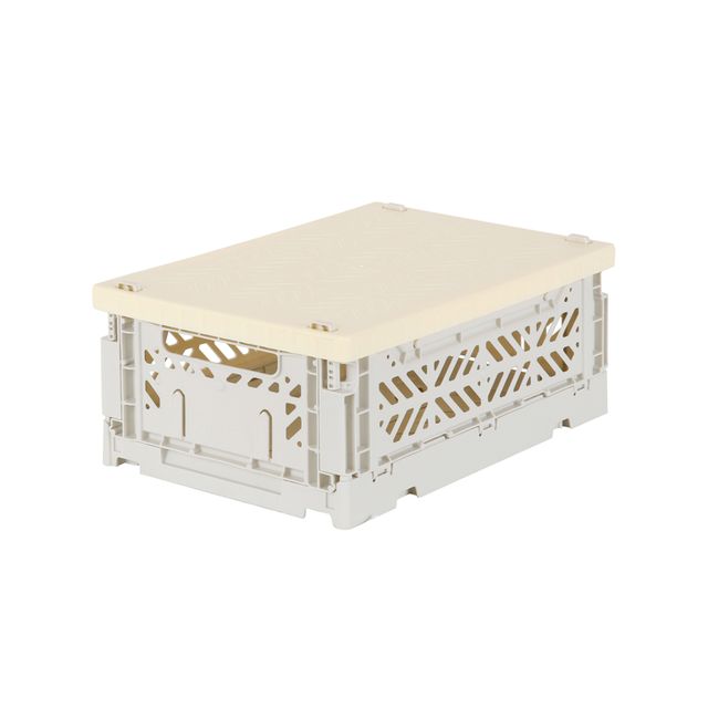 아이카사 폴딩박스 덮개 S vanilla