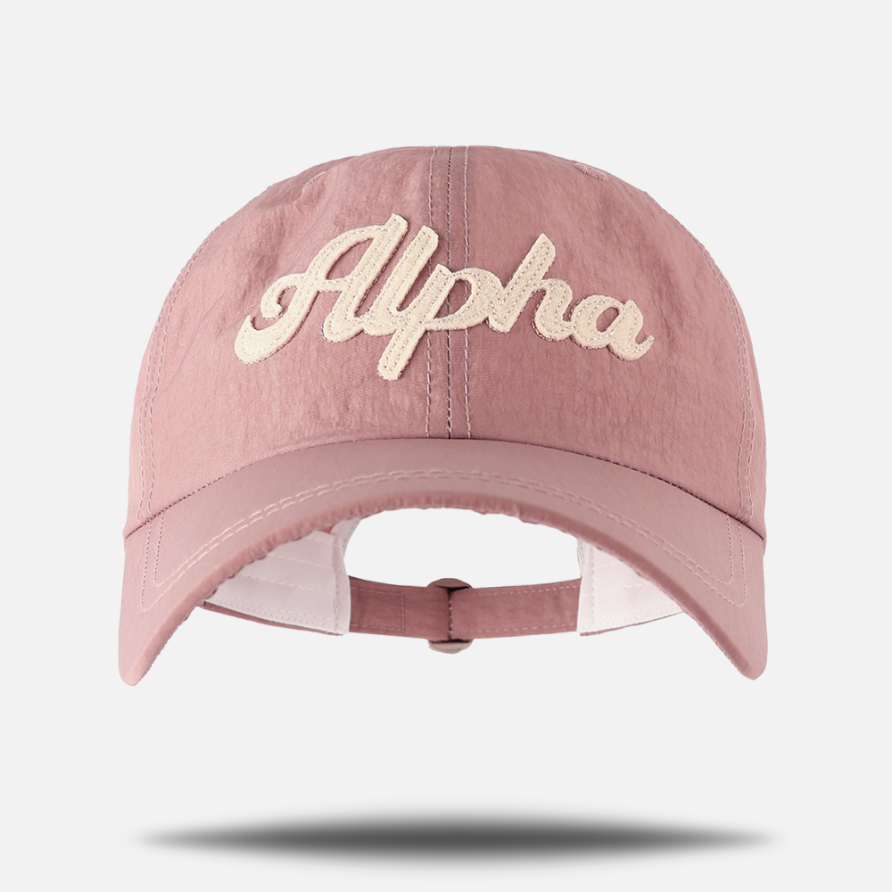국내제작 Alpha 나일론모자 나일론볼캡 여성캡모자 - 상세 이미지 2