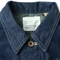 풀카운트 2015-1 Denim Chore Jacket 밀리터리 데님 워크 재킷 - 상세 이미지 3