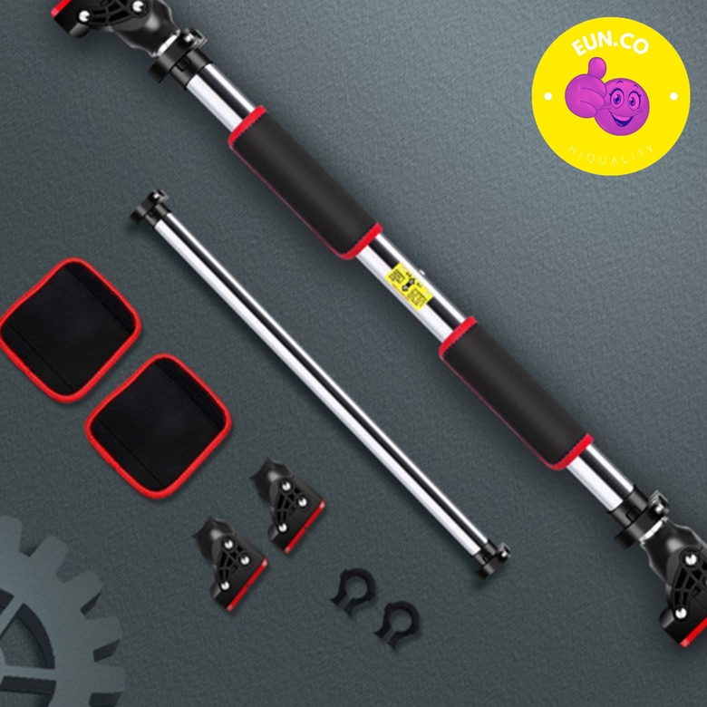 가정용 실내 철봉 홈트레이닝 헬스 기구 문틀봉 2중 안전장치 이지바