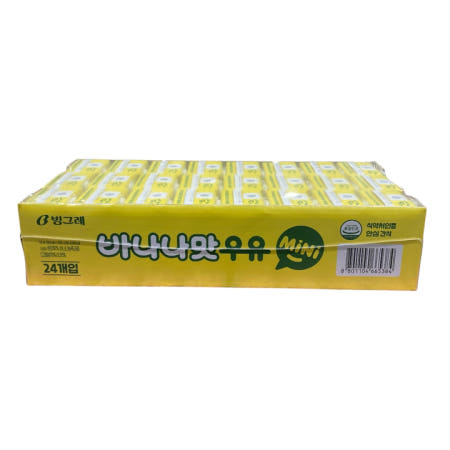 빙그레 바나나맛 우유 미니 120ml, 24개