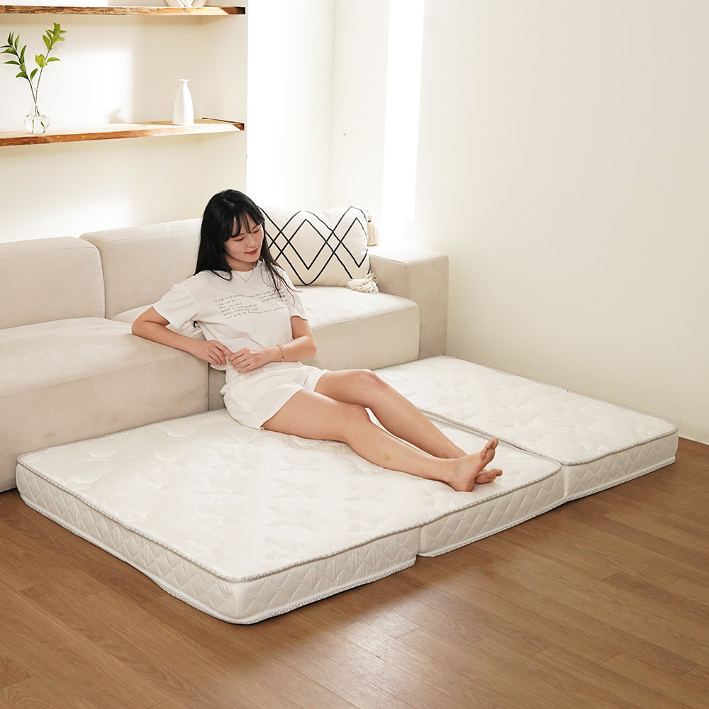 나코자요 폴딩 침대매트리스 바닥 접이식 매트리스 13㎝ SS