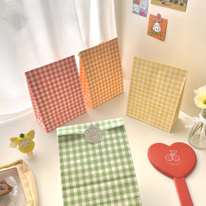 체크 종이 봉투 생일 선물 포장 답례품 각대봉투 구디백 포장지 실사용 후기 | 효과 있을까? - 상품 이미지 2