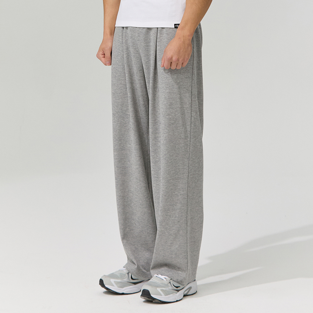 원턱 와이드 트레이닝바지 남자 트레이닝복 츄리닝 팬츠