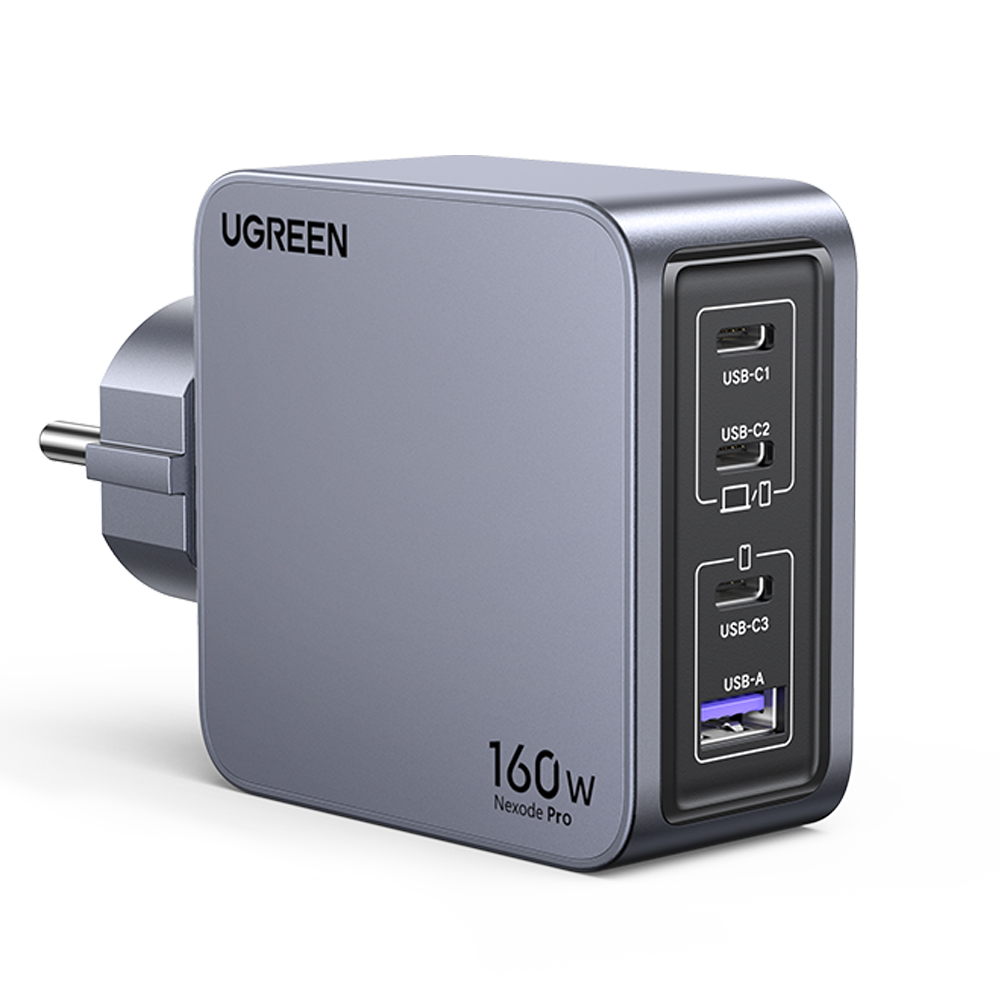 유그린 넥소드 프로 GaN 160W PD PPS 멀티 고속충전기 접지형 PD3.1 140W 지원 X763
