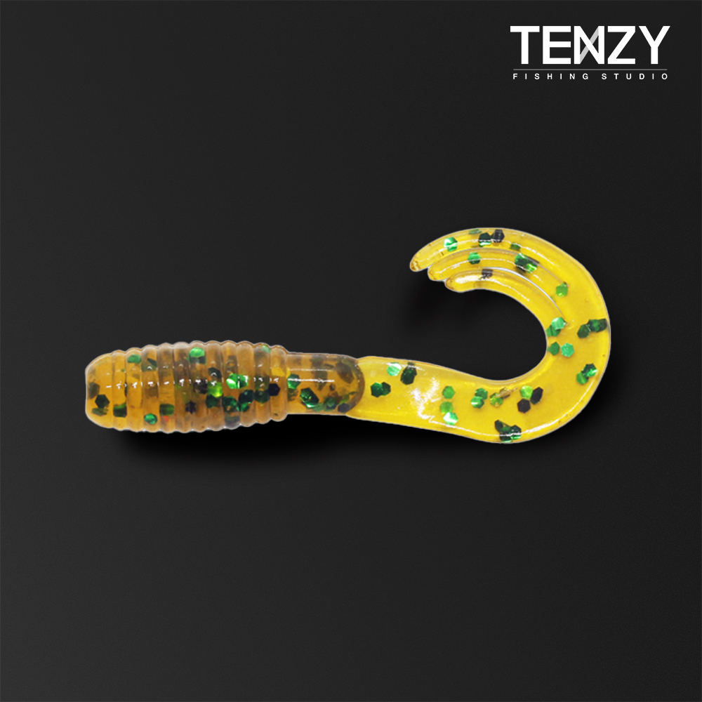 캣츠크로우 트리플 그럽웜 씨그럽 2인치 배스 쏘가리 꺽지 웜 018, 5cm(2인치) - 메인 이미지