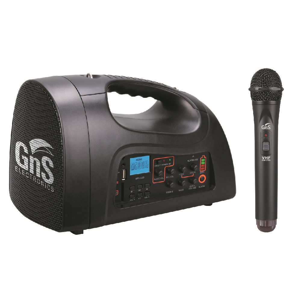 GNS GA-60H 휴대용스피커 60W 1채널 강의용 행사 야외 이동식 충전식 GA60H - 상품 이미지